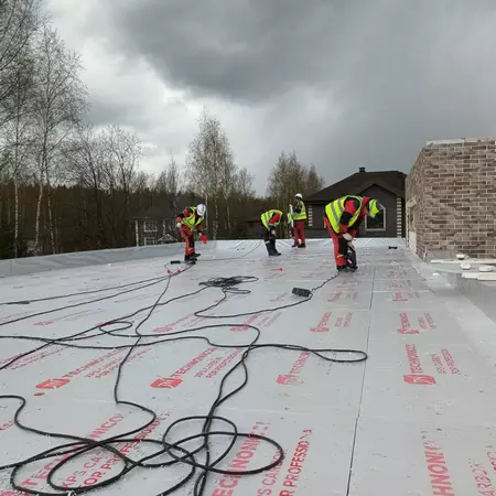 Плоская кровля для дома